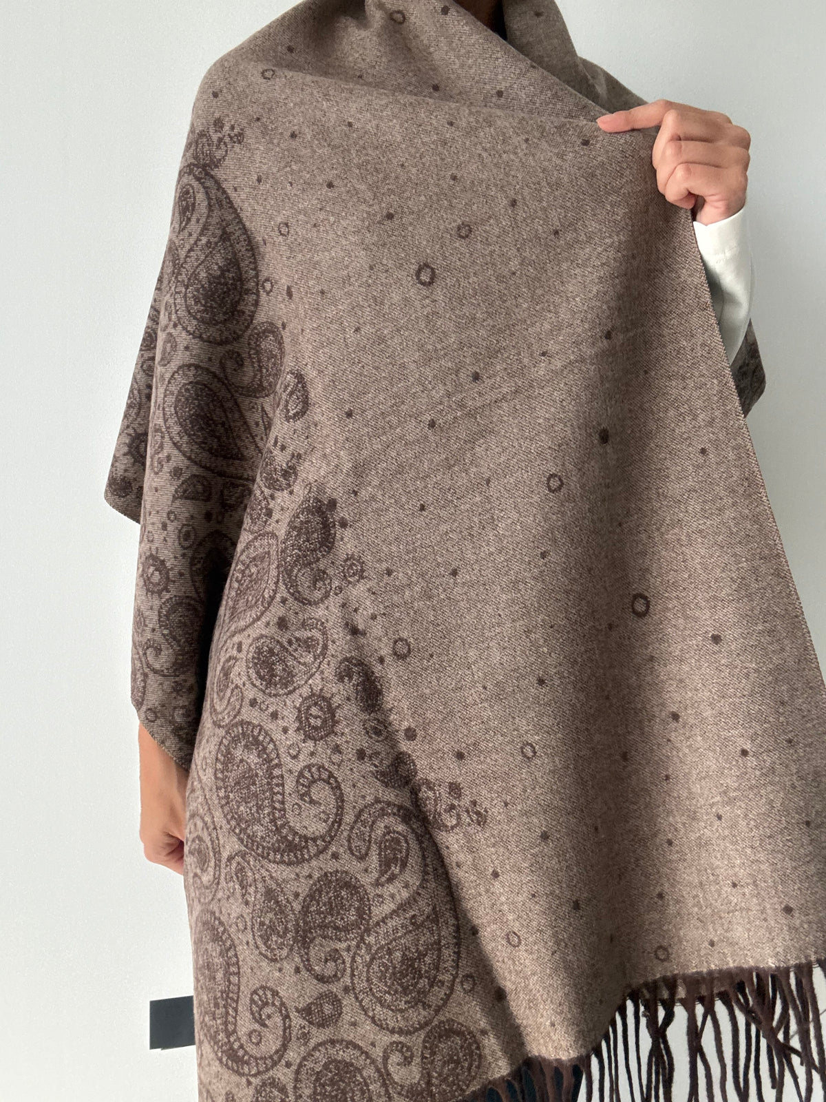 FOULARD ASTRAL MARRÓN