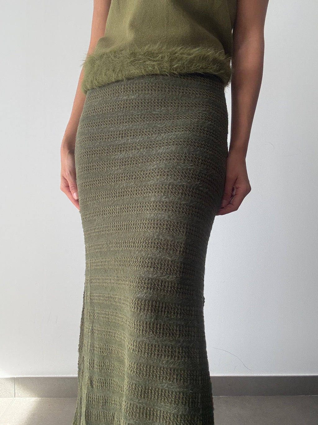 FALDA ALBAHACA VERDE