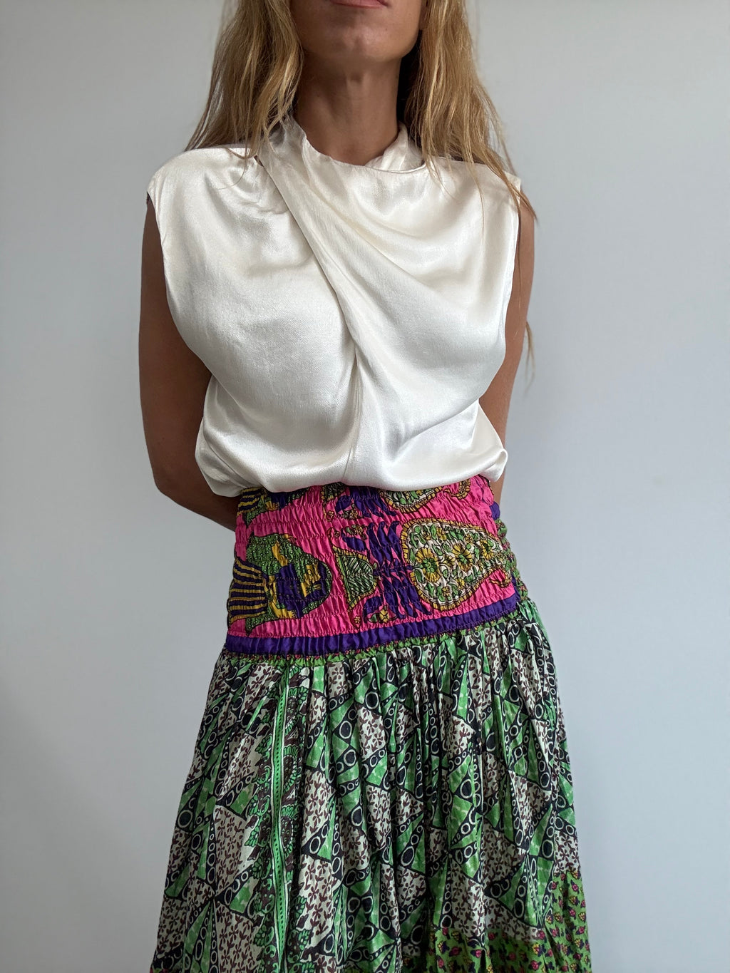 BLUSA VIVIANA MARFIL