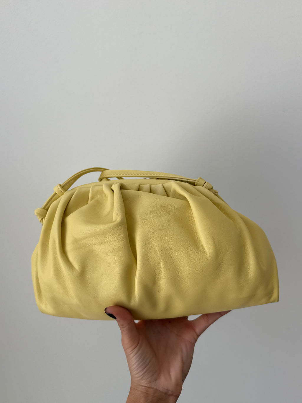 BOLSO PIEL CONCHA VAINILLA