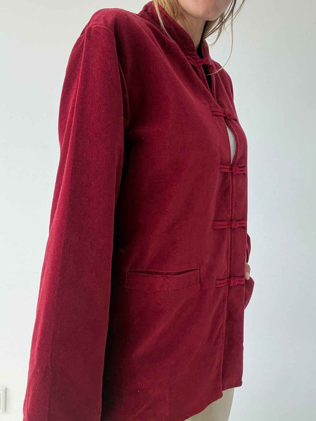 CHAQUETA DRENDE BURDEOS