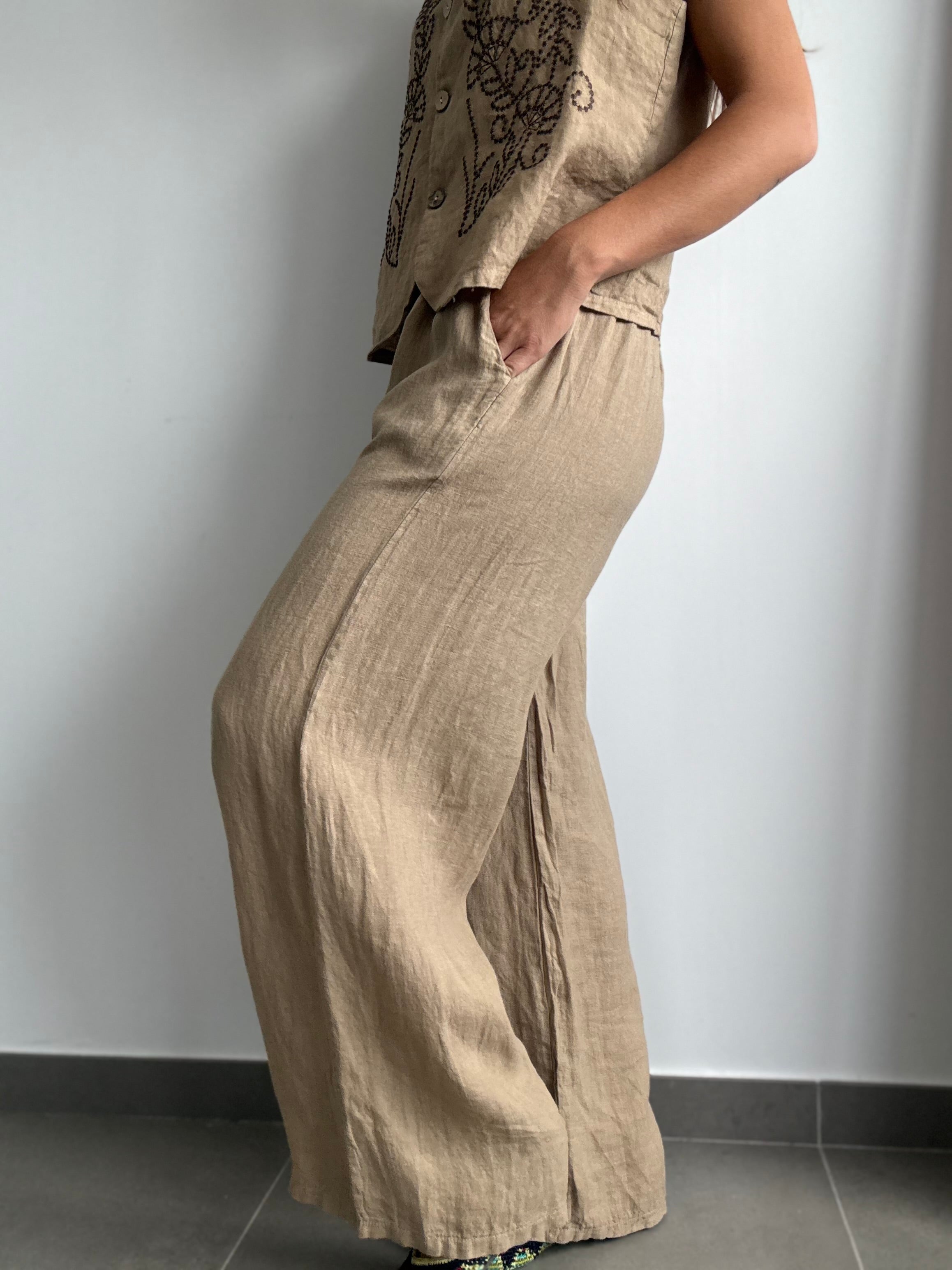 PANTALÓN CRISTEL BEIGE