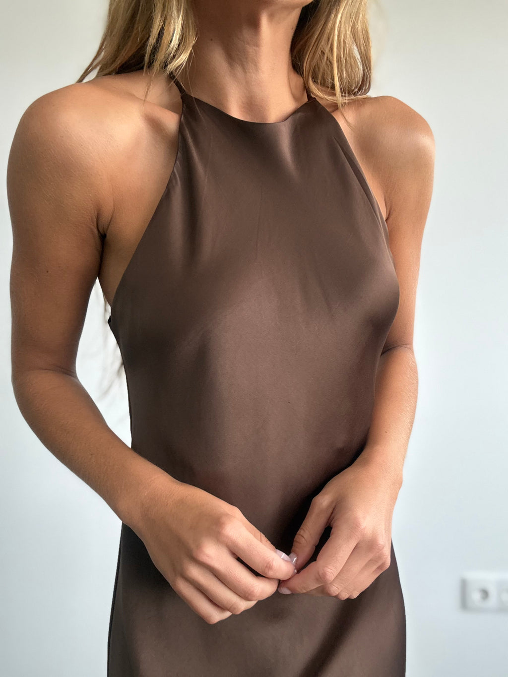 VESTIDO ANCONA CHOCOLATE