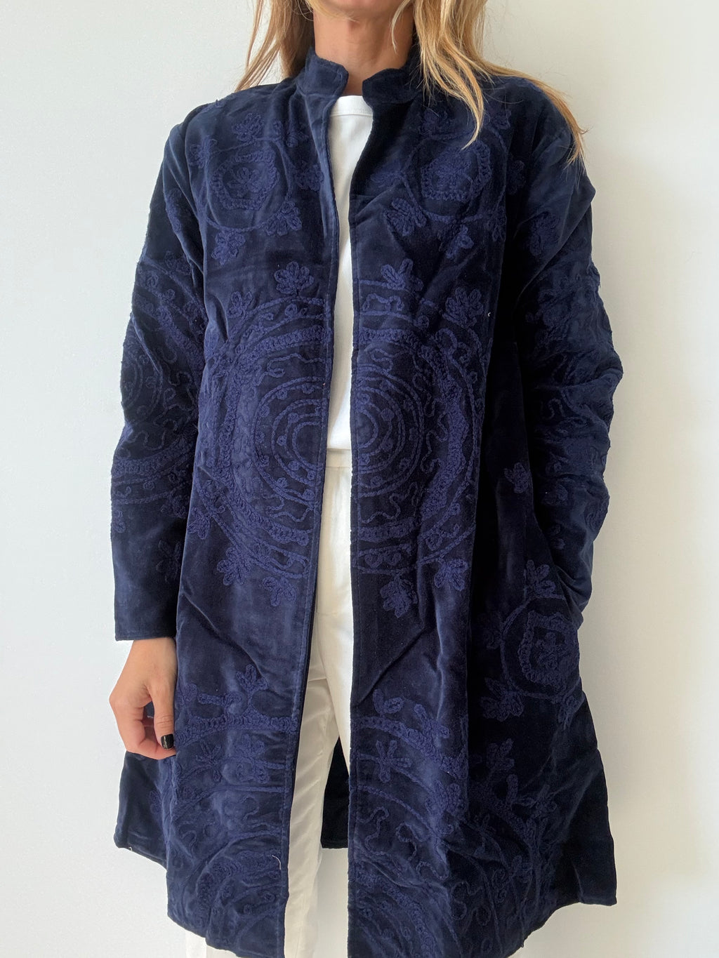 CHAQUETA BEIRUT LARGO MARINO