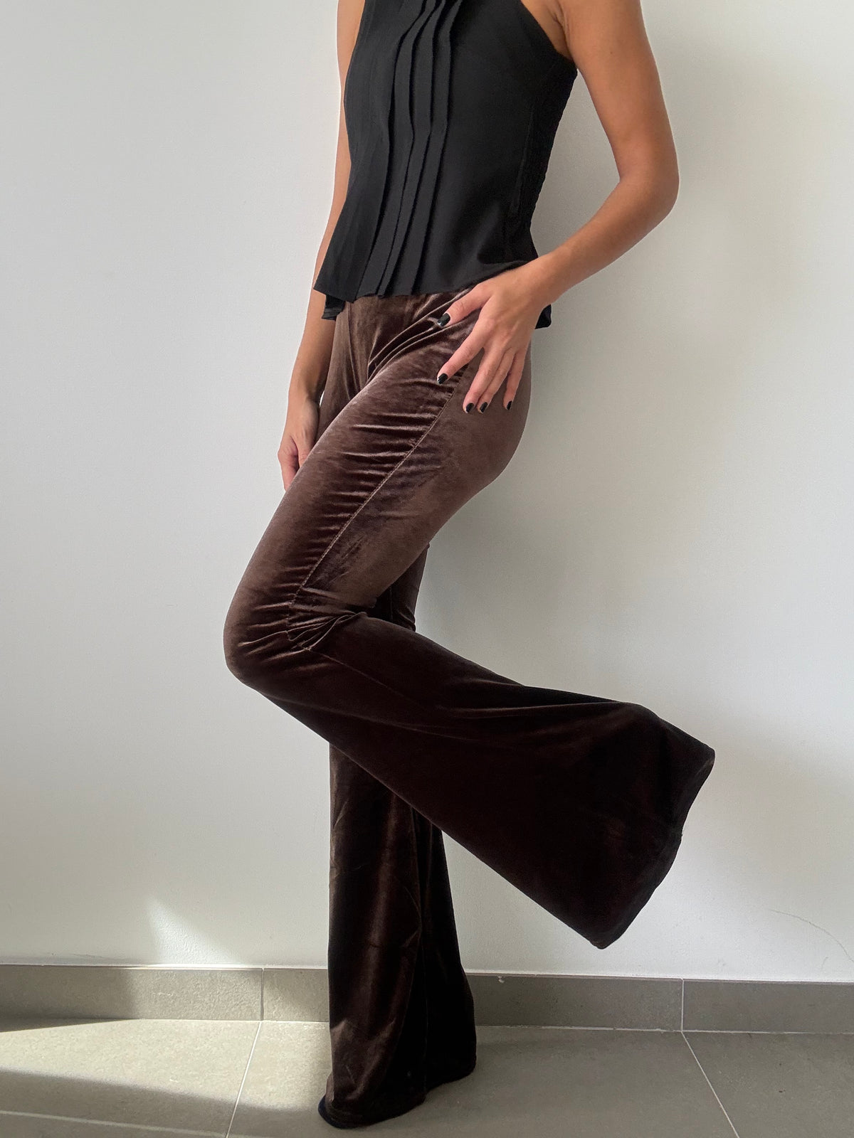 PANTALÓN HELENA CHOCOLATE