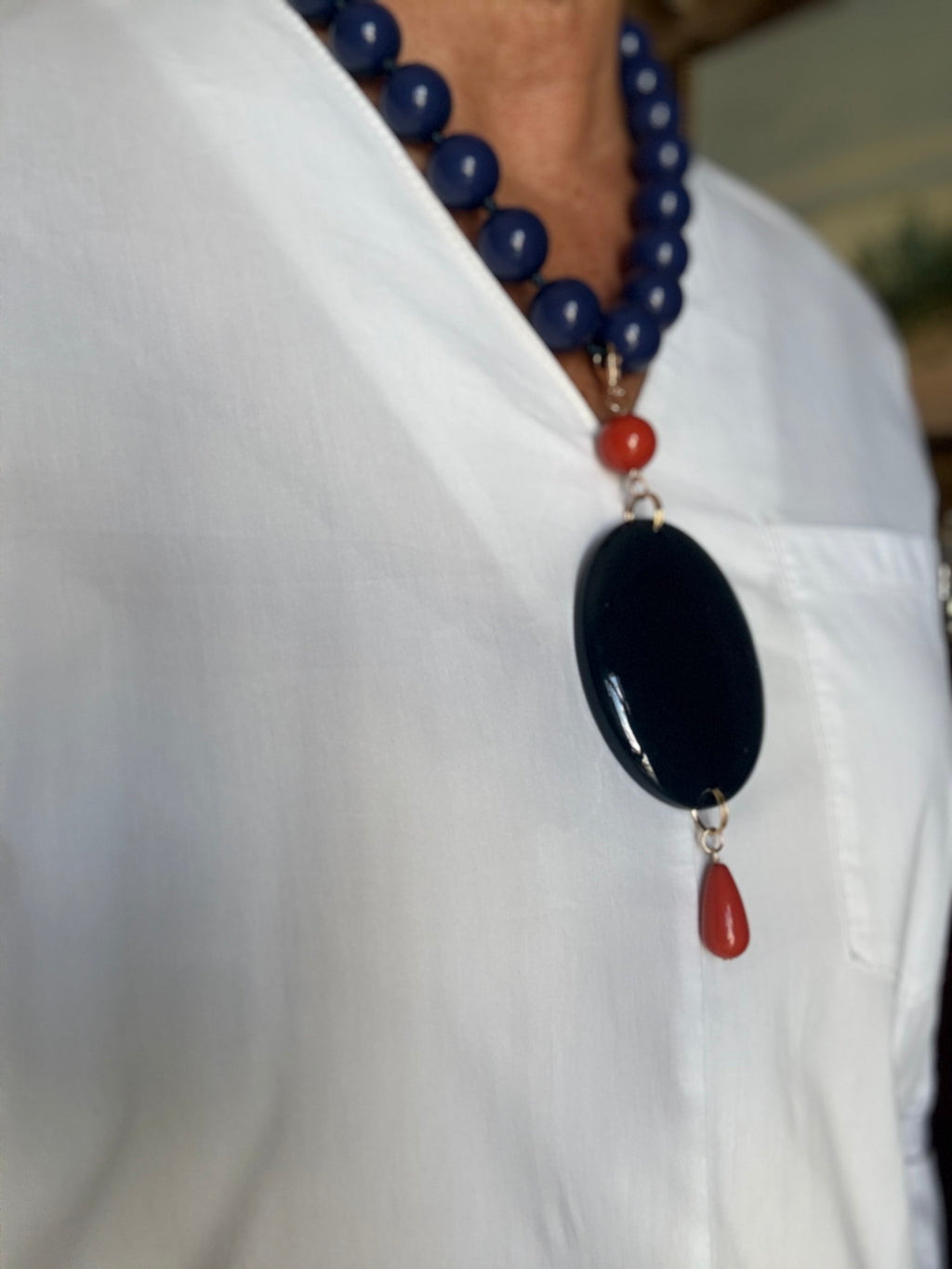 COLLAR VEGA  AZUL