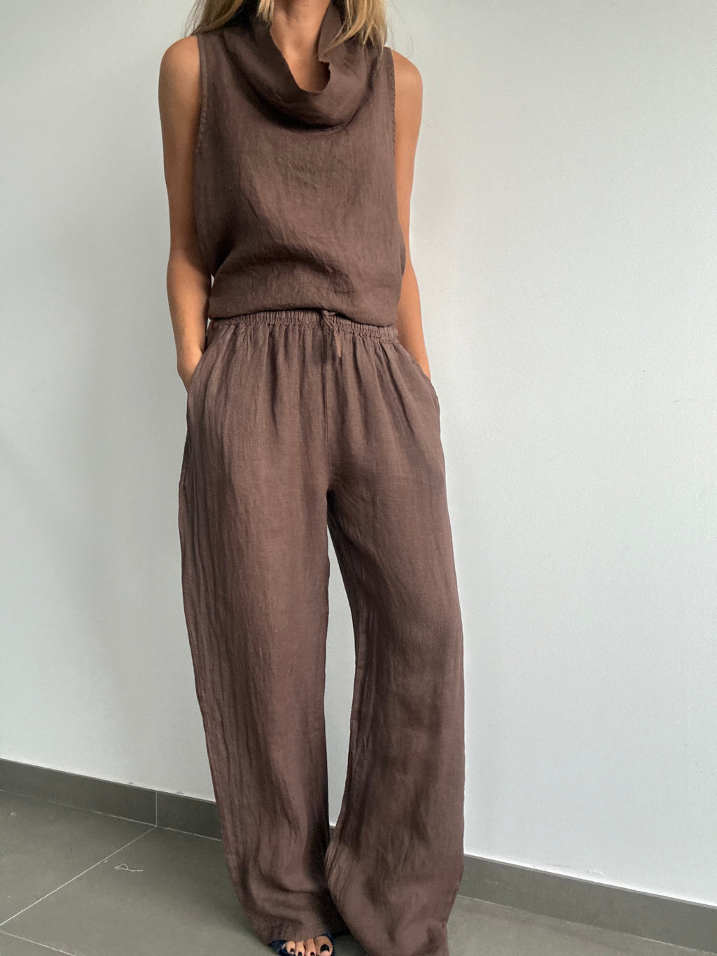 PANTALÓN DELIA MARRÓN