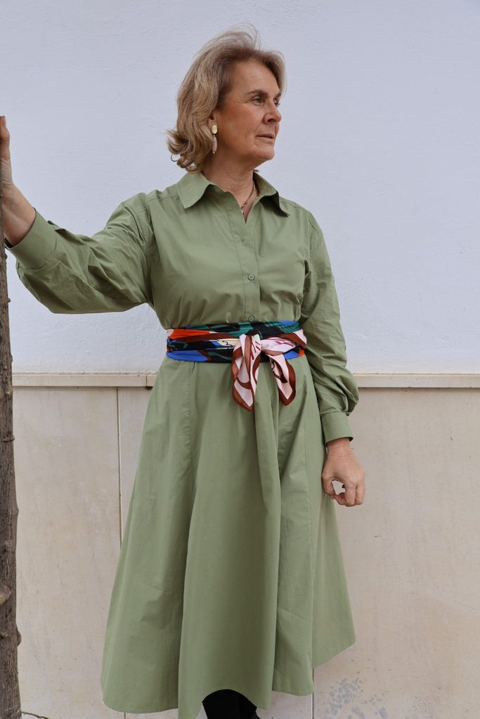 VESTIDO GISELA VERDE