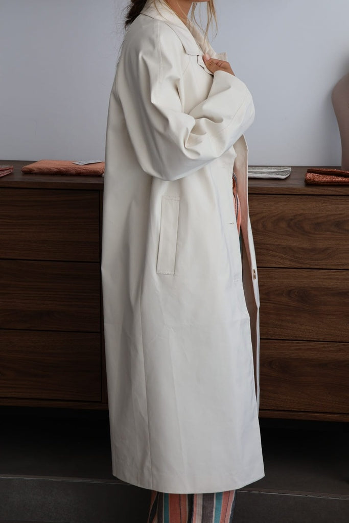 GABARDINA CALISTA MARFIL