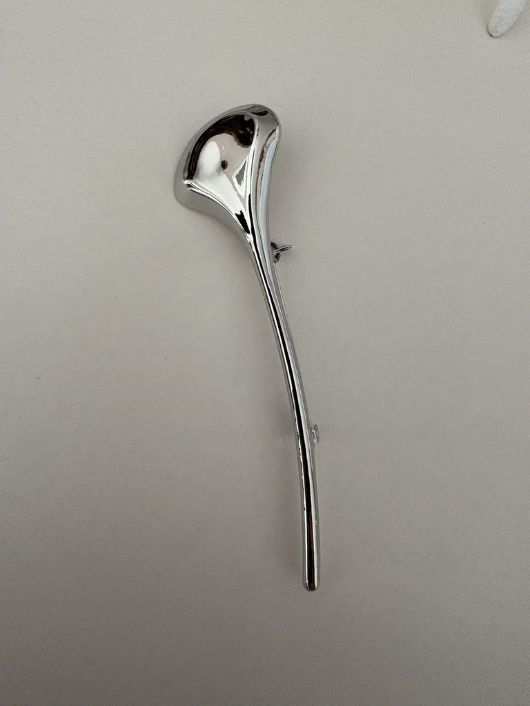 BROCHE BARILLA PLATEADO