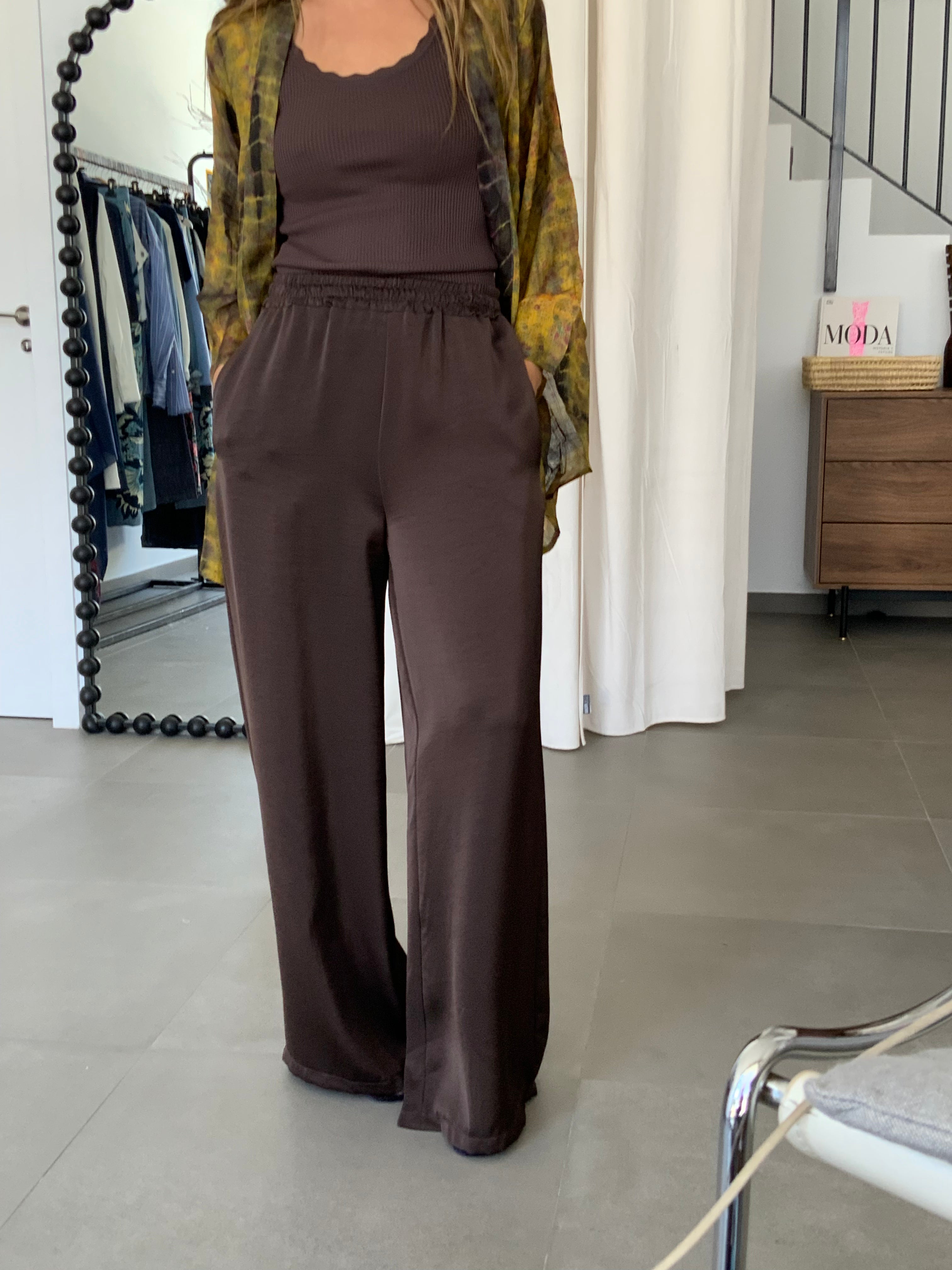 PANTALÓN NADIA CHOCOLATE