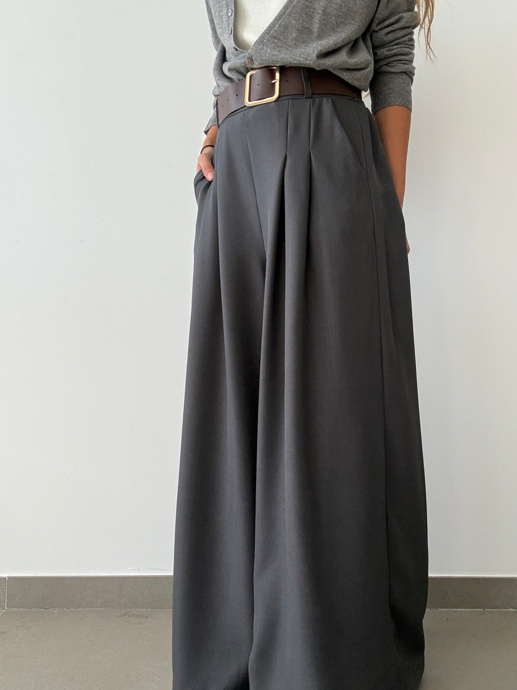 PANTALÓN FRANCESCA  GRIS