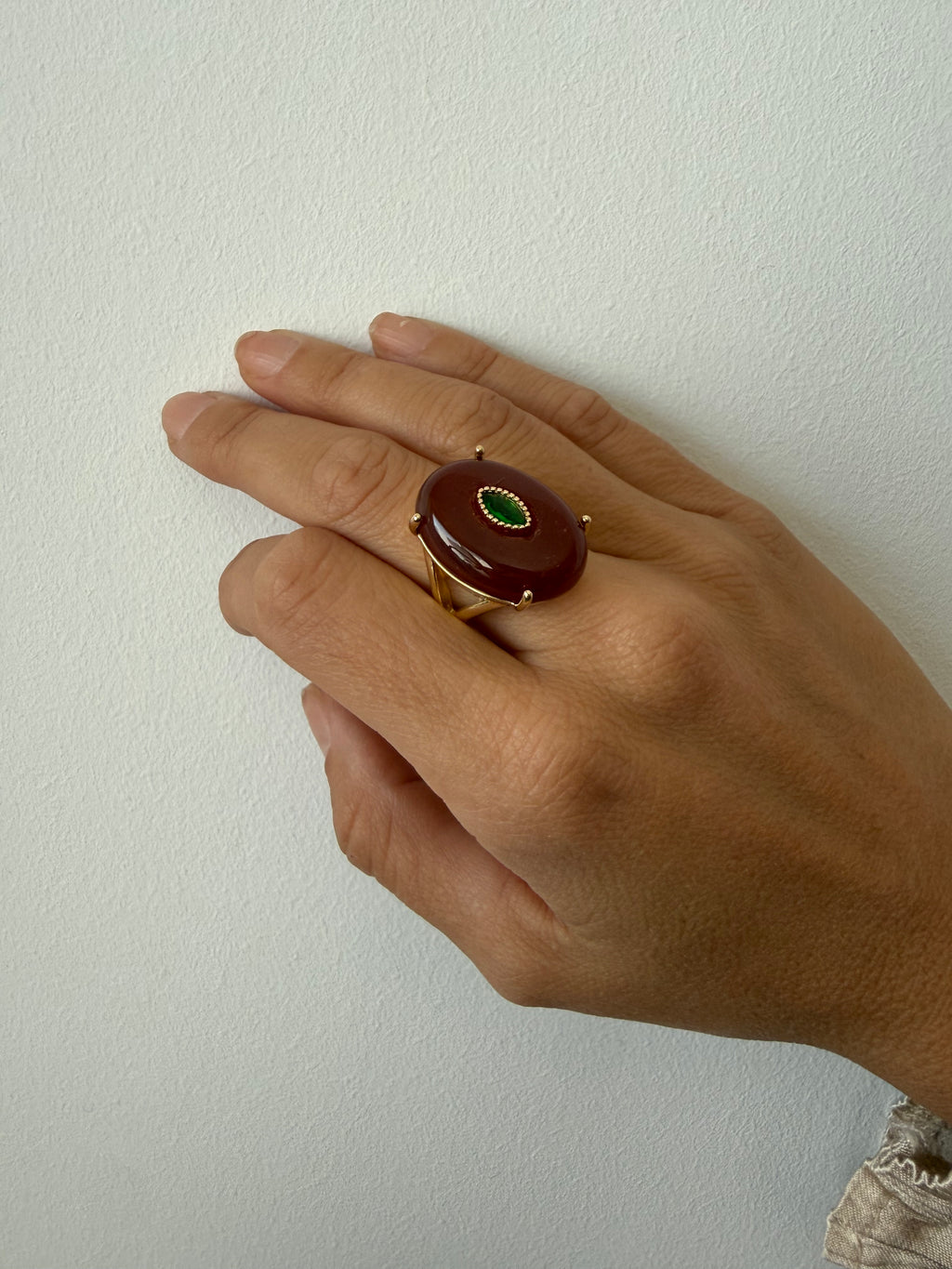ANILLO OJO OVALADO