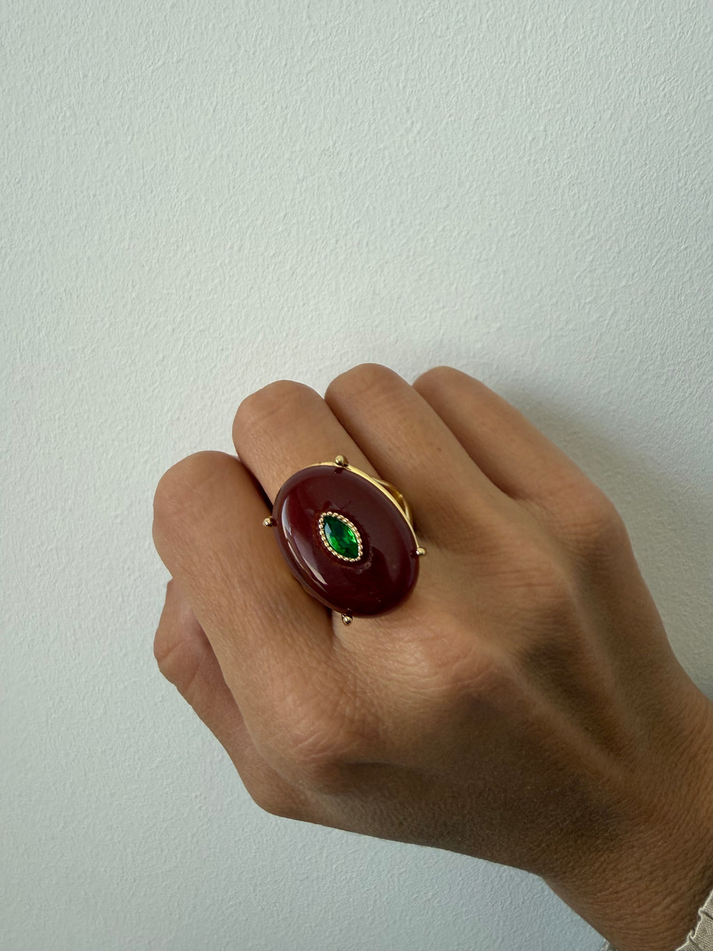 ANILLO OJO OVALADO