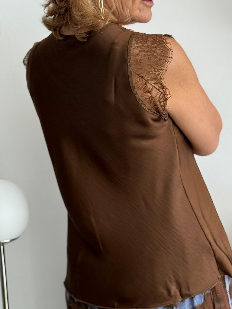 LENCERO ANGEL MARRON