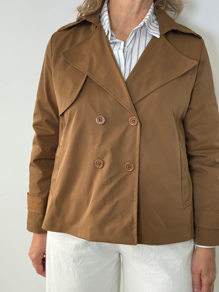 GABARDINA INES CAMEL