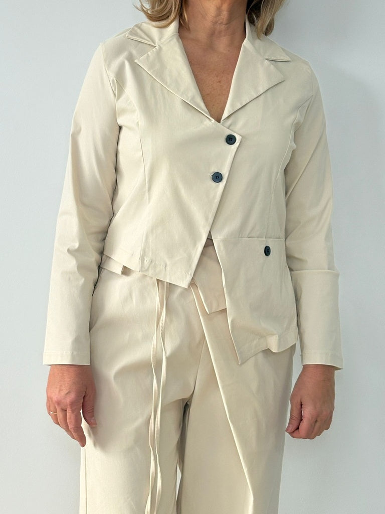 CHAQUETA OSAKA MARFIL