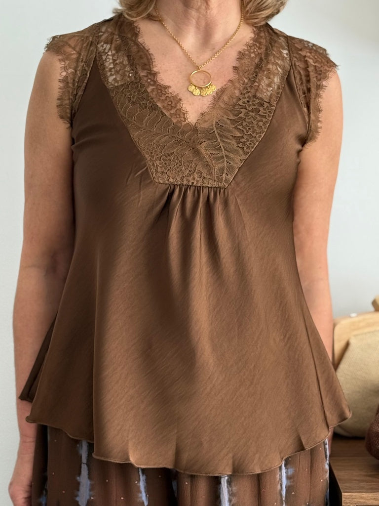 LENCERO ANGEL MARRON