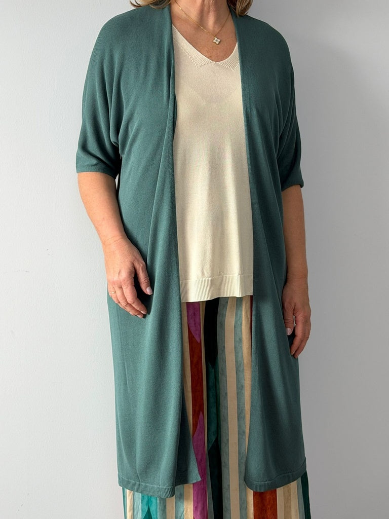 CHAQUETA JULIA VERDE AGUA