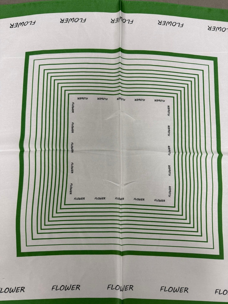 PAÑUELO CUADRADO VERDE