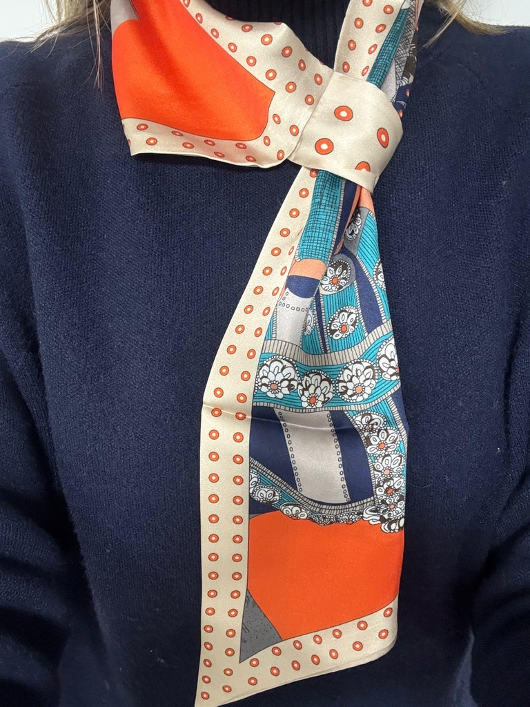 PAÑUELO CORBATERO NARANJA