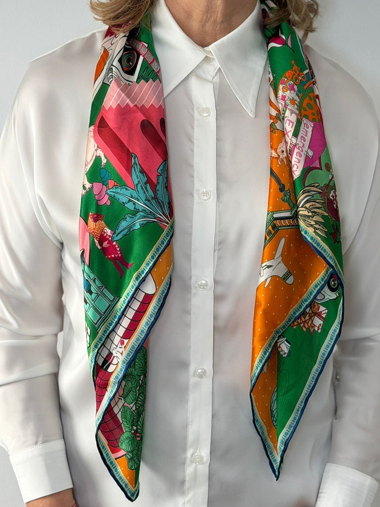 PAÑUELO PARQUE SEDA