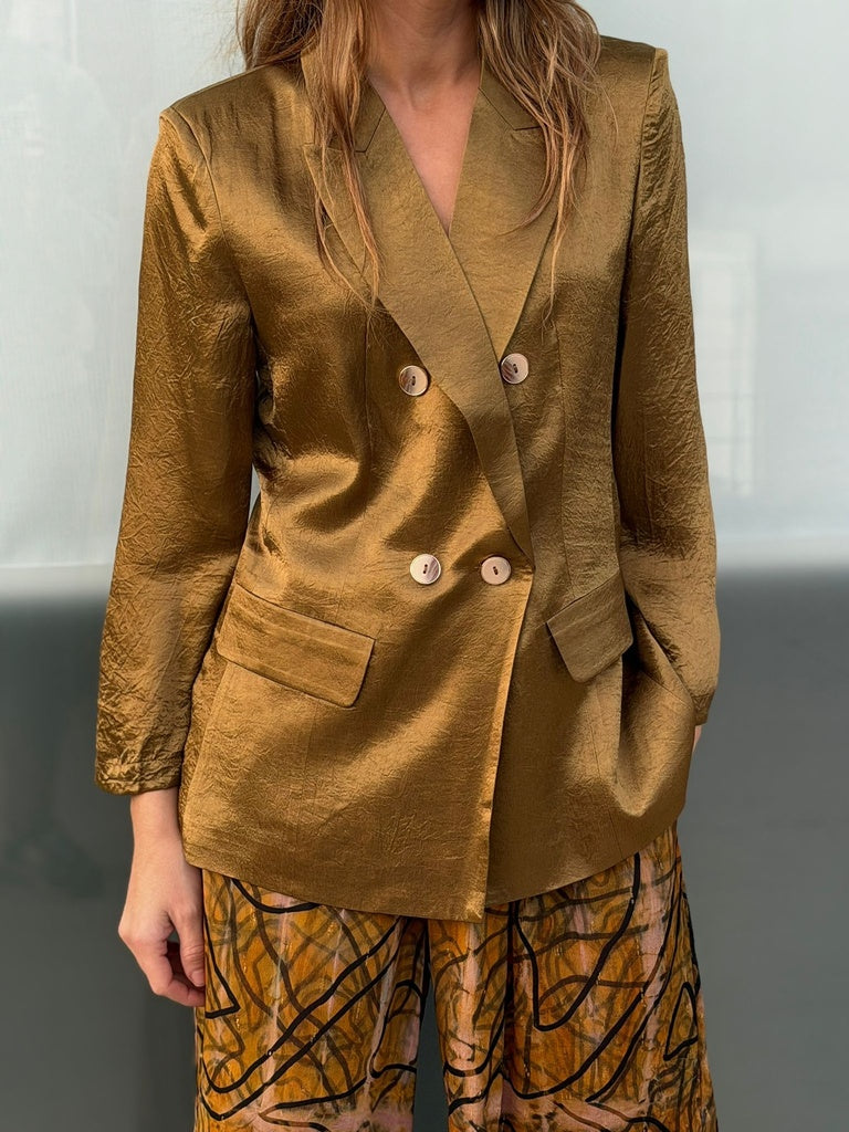 CHAQUETA MELA DORADO