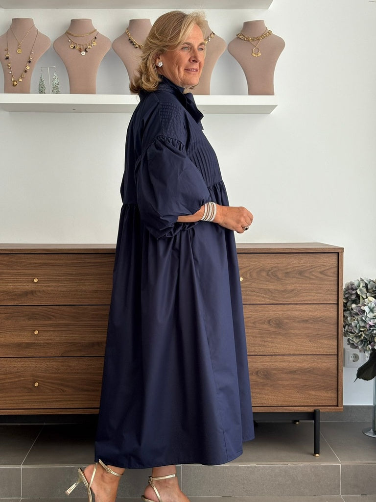 VESTIDO VELAZQUEZ MARINO