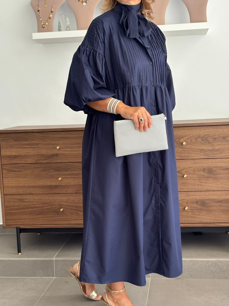 VESTIDO VELAZQUEZ MARINO