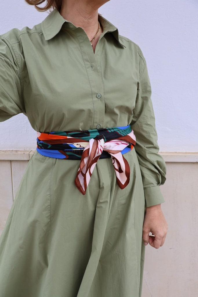 VESTIDO GISELA VERDE