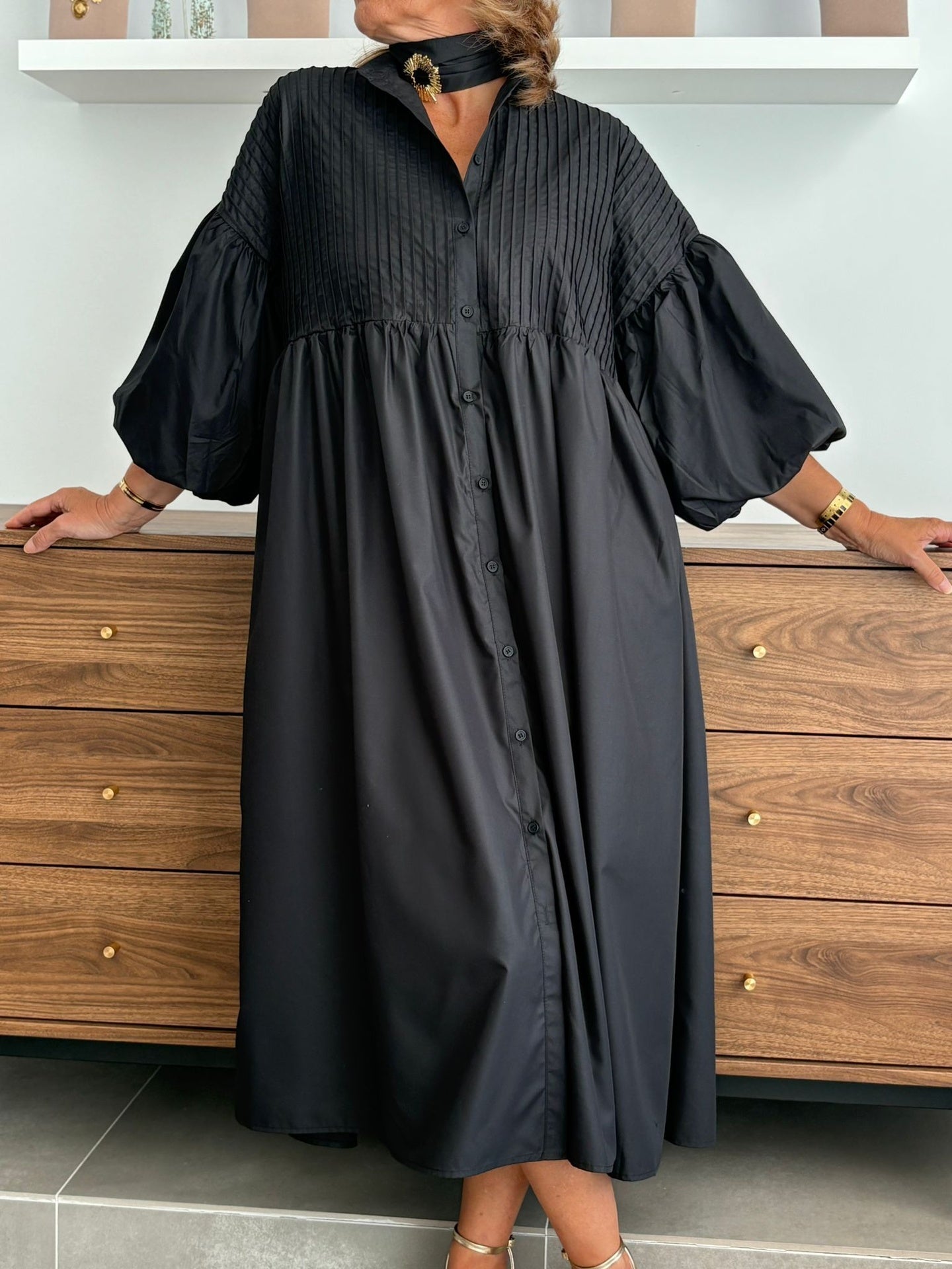 VESTIDO VELAZQUEZ NEGRO