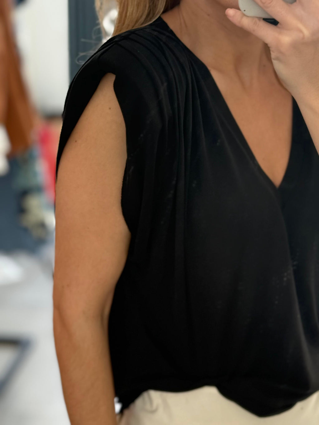 CAMISETA MAIRA NEGRO