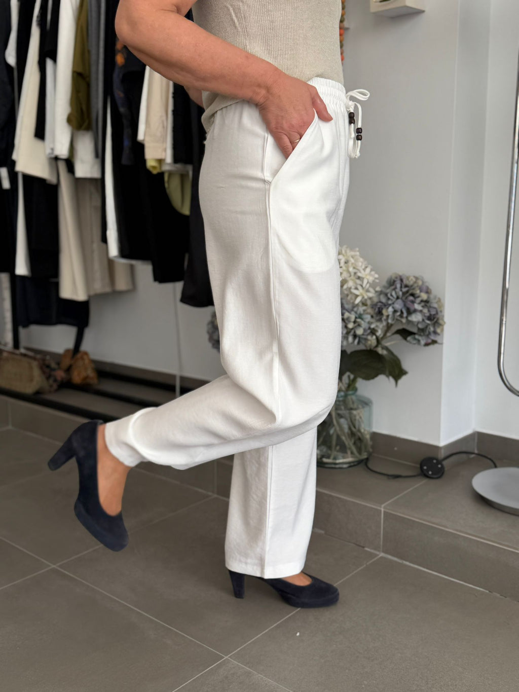 PANTALÓN NETA BLANCO