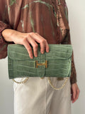 BOLSO CAIMAN VERDE