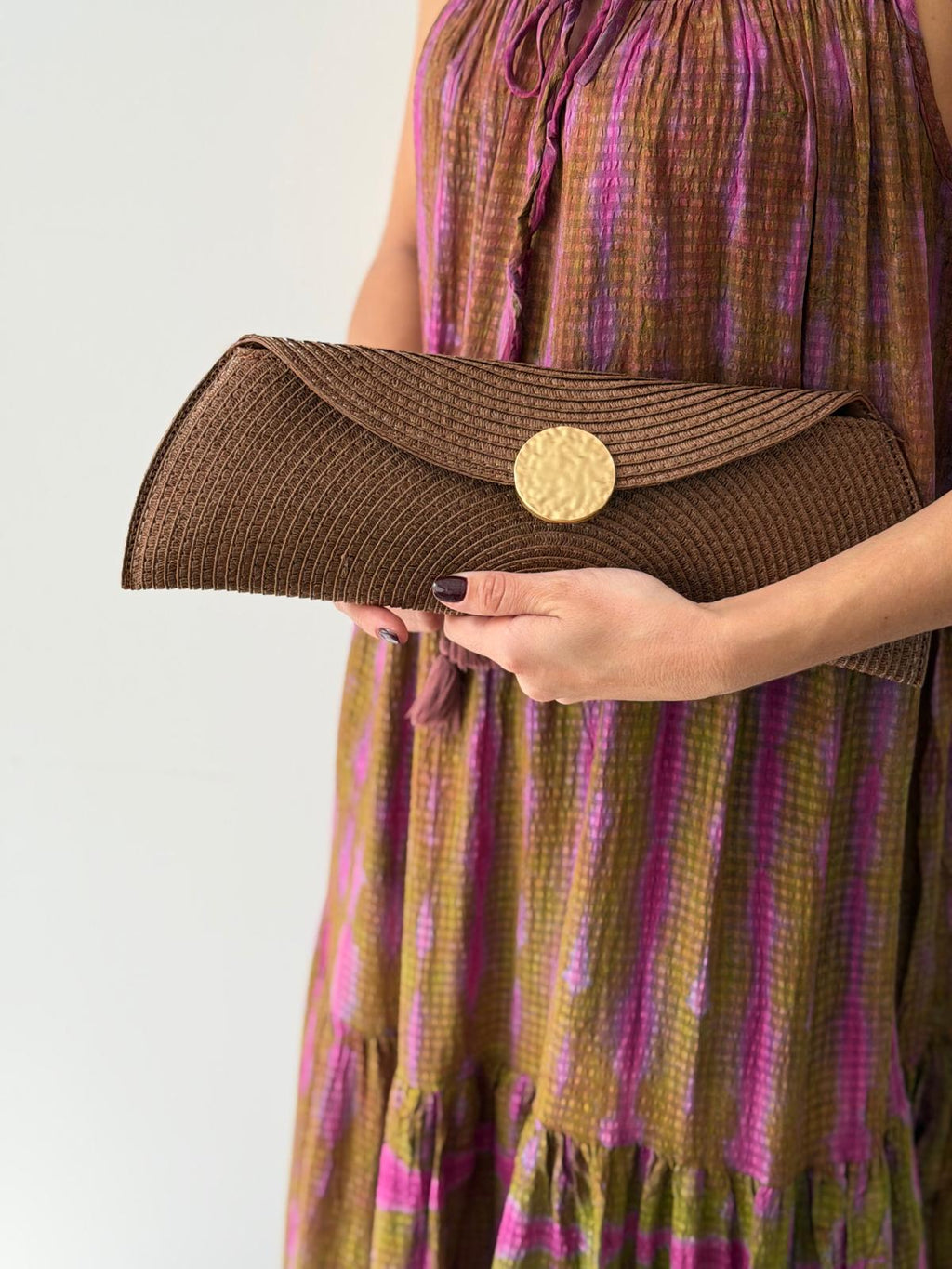 BOLSO  PALMA  MARRON