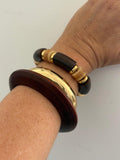PULSERA MADERA-METAL