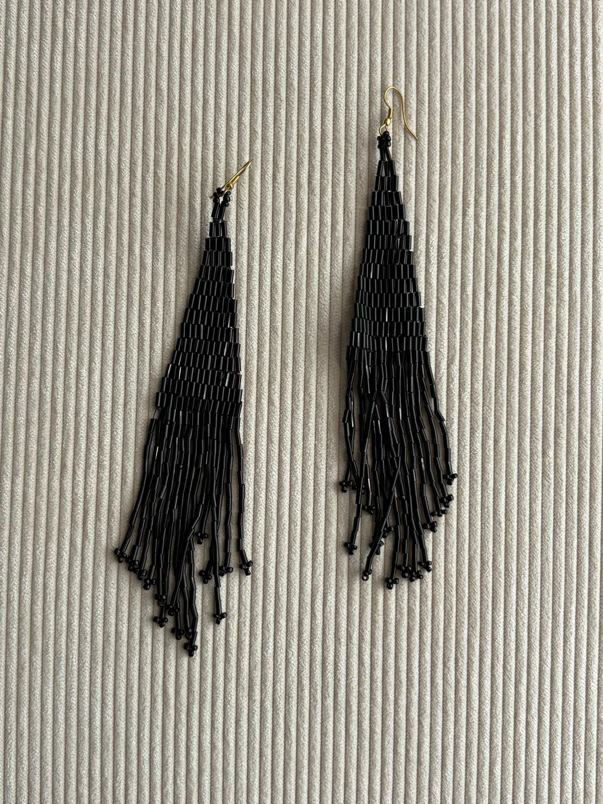PENDIENTE  ESTERILLA NEGRO