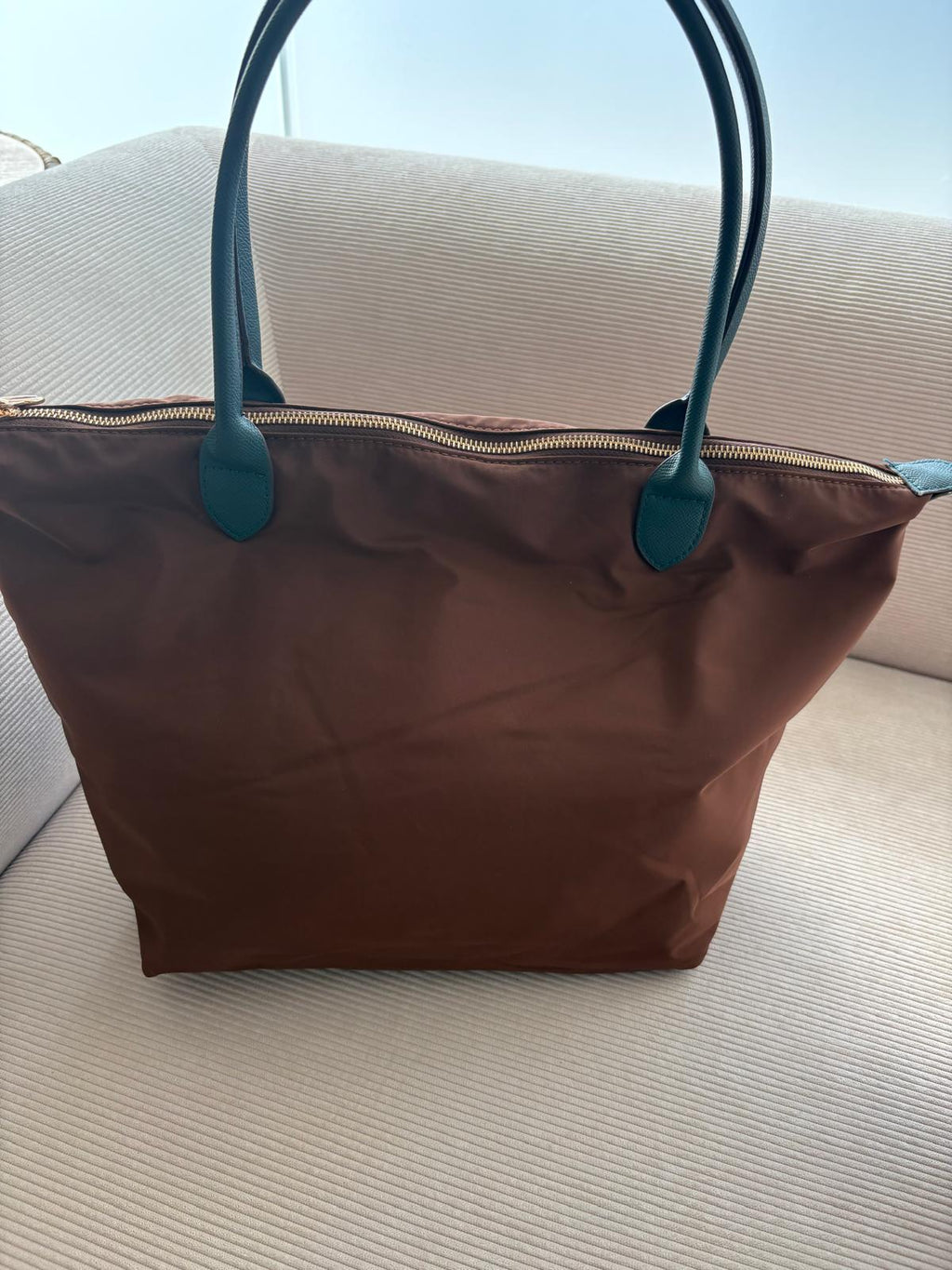 BOLSO MAXI-CHAMP BICOLOR MARRON