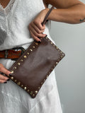 BOLSO TORNILLO MARRON