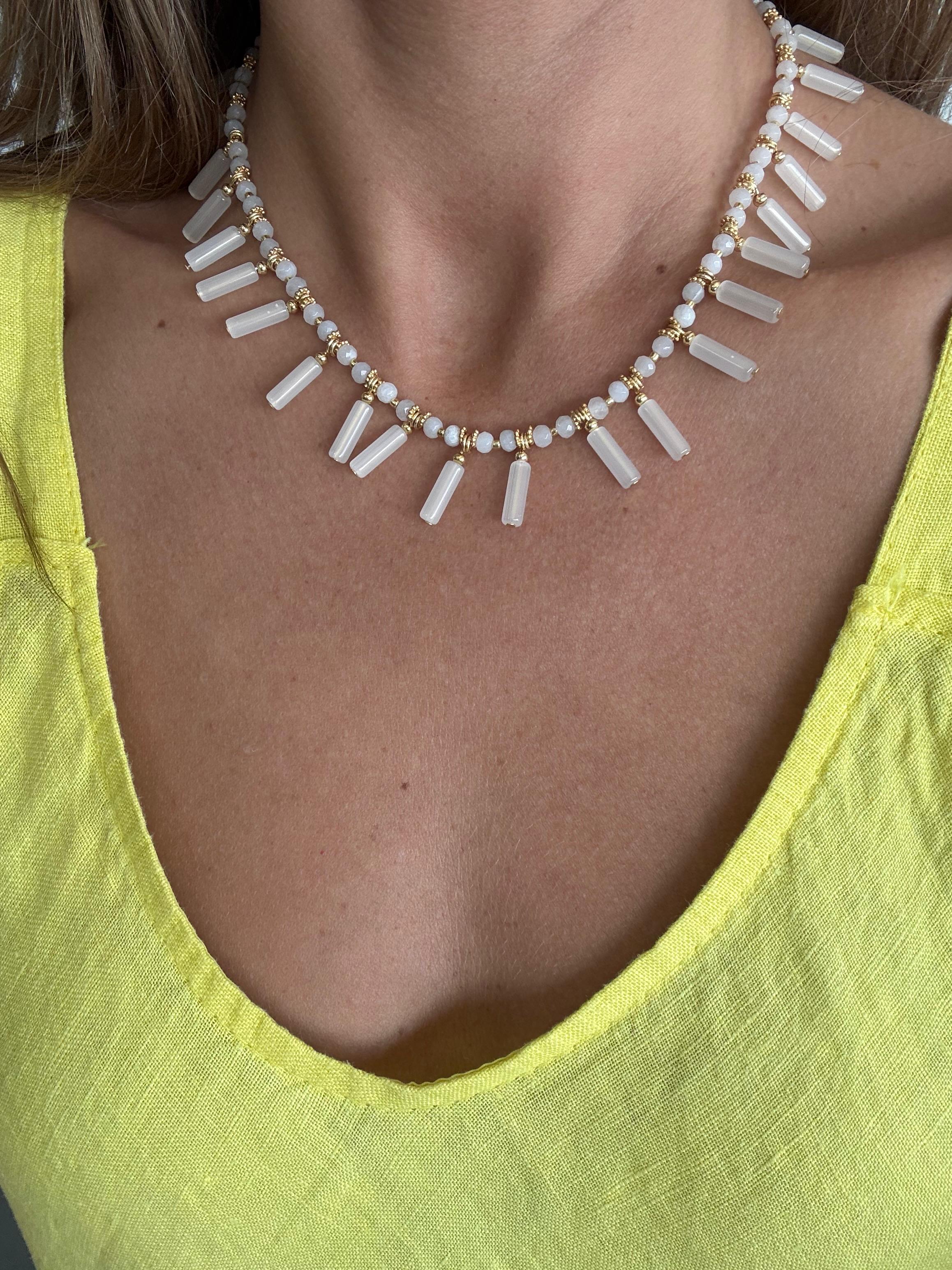 COLLAR-GARGANTILLA LINGO BLANCO