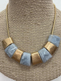 COLLAR CIELO DORADO