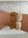 PULSERAS  MIEL/NATURAL