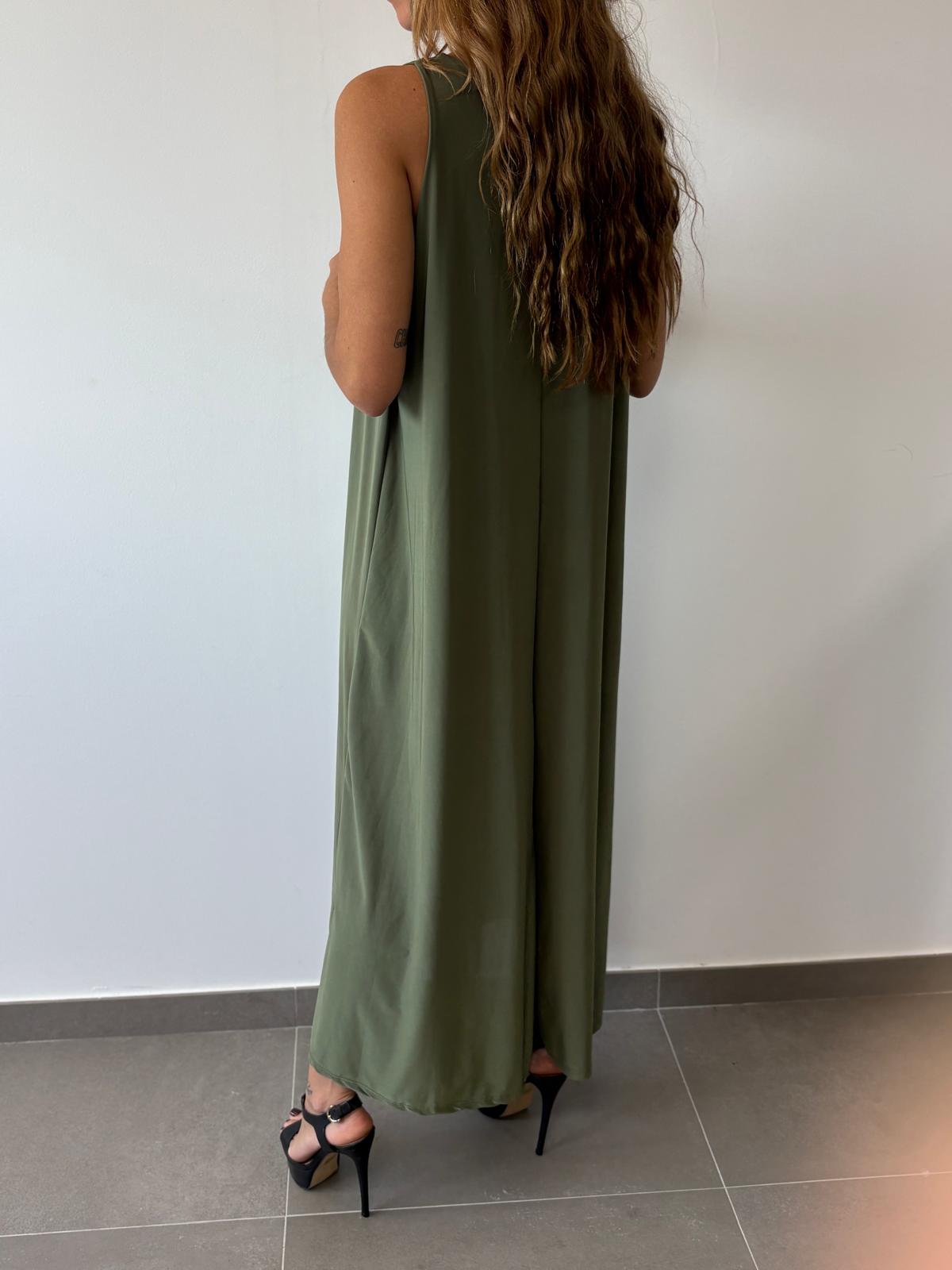 VESTIDO CALÍOPE CAQUI