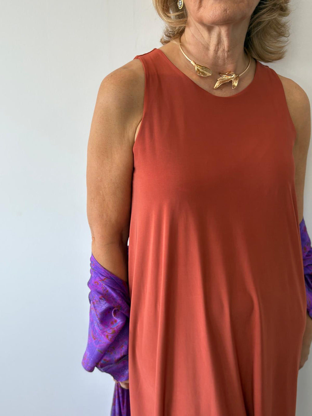VESTIDO CALÍOPE ARCILLA