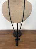 COLLAR CRUZ NEGRO
