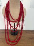COLLAR PIÑA BURDEOS