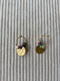 PENDIENTE  MINI AROS COLORES