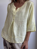 BLUSA LEÓN AMARILLO