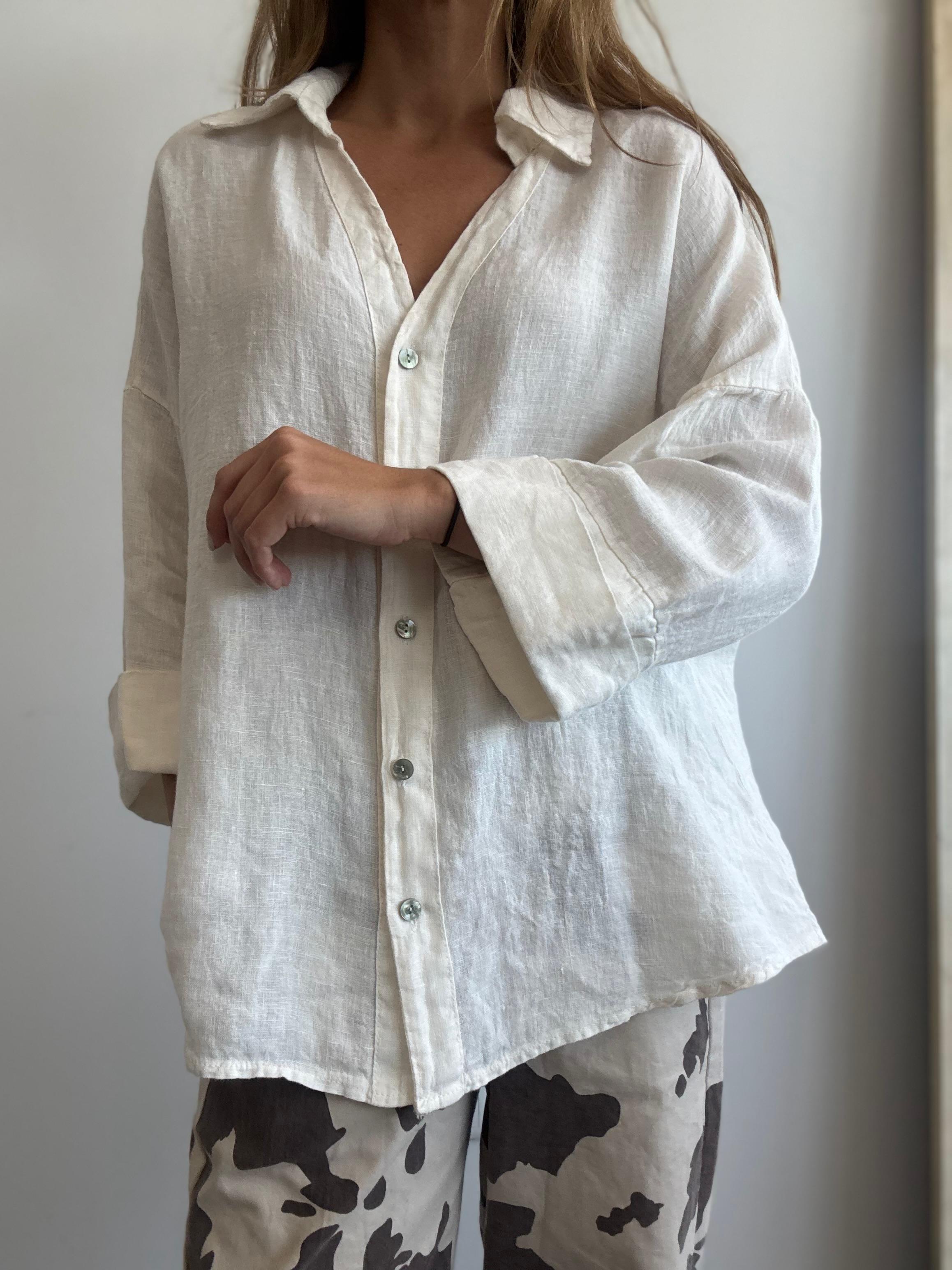 CAMISA GUIPUZCUA CRUDO