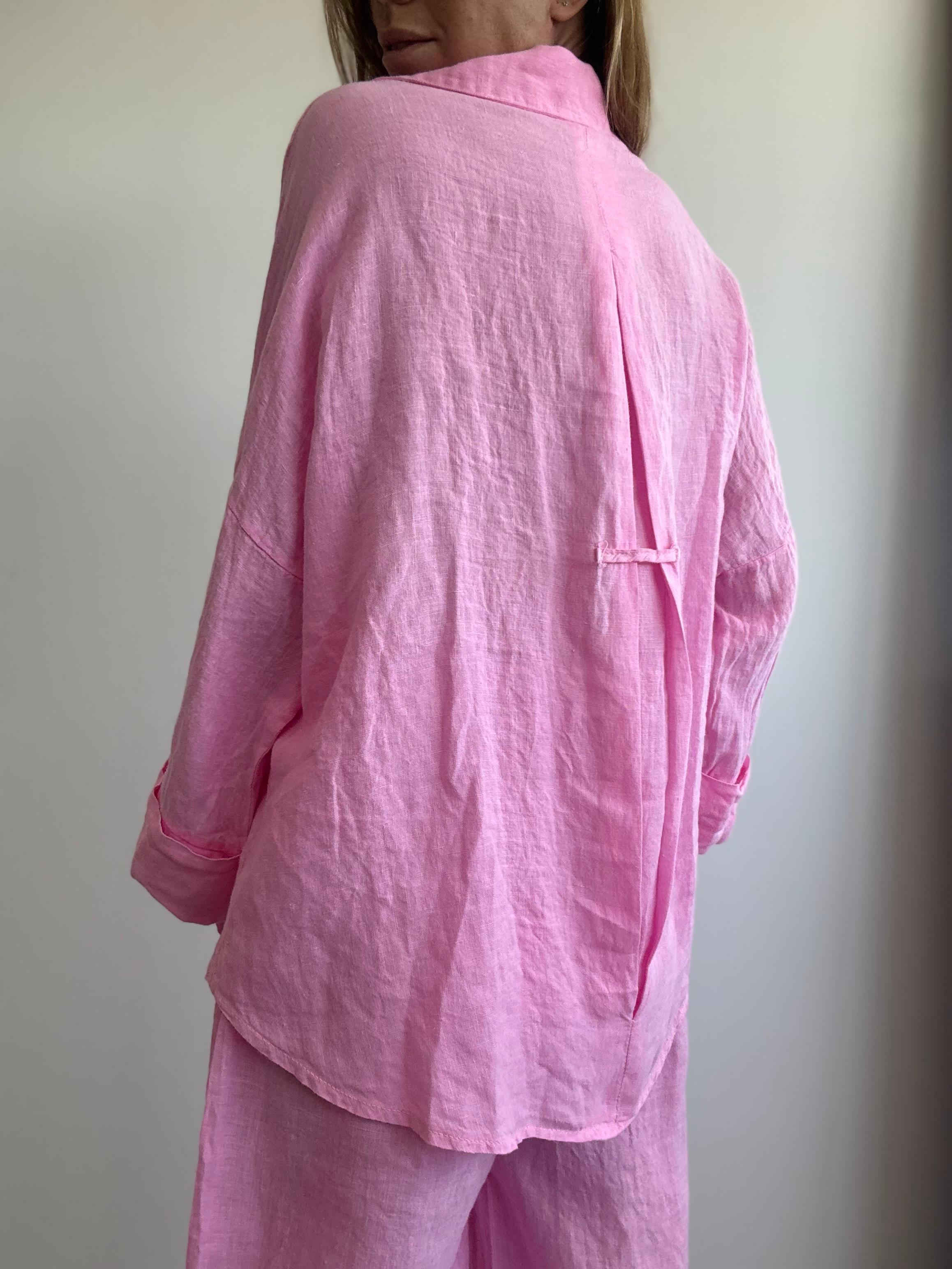 CAMISA GUIPUZCUA ROSA FLUOR